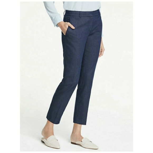 Ann Taylor Pants - Ann Taylor Curvy Denim Inspired Ankle Pants